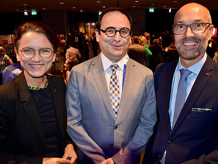 Plattform für internationalen Austausch