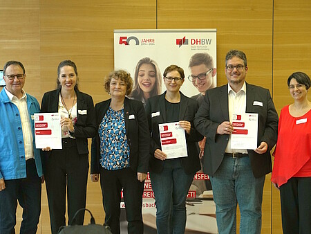 Preisvergabe des EdCoN Digital Teaching & Learning Award