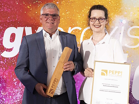 Hochschulgastronomie des Studierendenwerks Karlsruhe gewinnt PEPP! Marketing.Award der Gemeinschaftsgastronomie