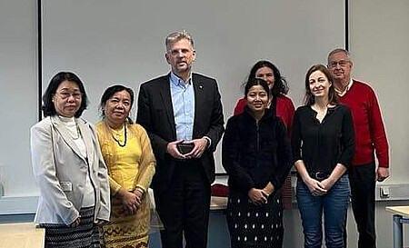 University of Mandalay zu Besuch an der DHBW Karlsruhe