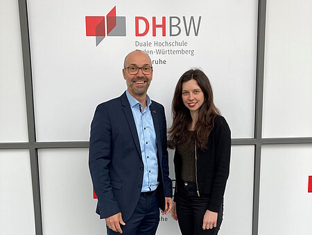 Bundestagsabgeordnete Zoe Mayer an der DHBW Karlsruhe