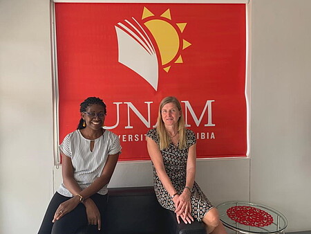 Professorin der DHBW Karlsruhe an der University of Namibia 