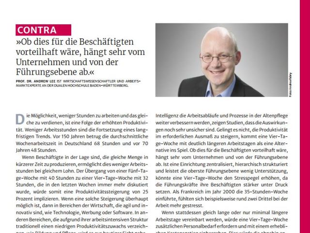 Vier-Tage-Woche