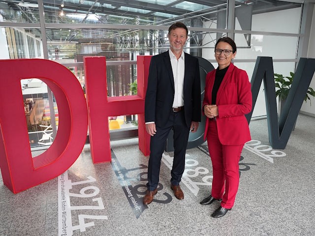 Hauptamtlicher Vizepräsident für Forschung, Innovation und Internationalisierung an der Dualen Hochschule Baden-Württemberg (DHBW) tritt sein Amt an