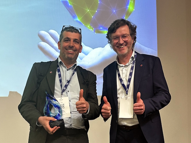 Erster Platz für DHBW Karlsruhe: Prof. Dr. Marcus Strand gewinnt europäischen Innovationspreis